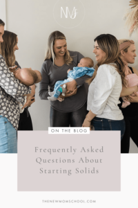 Frequently Asked Questions About Starting Solids