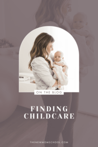 Finding Childcare