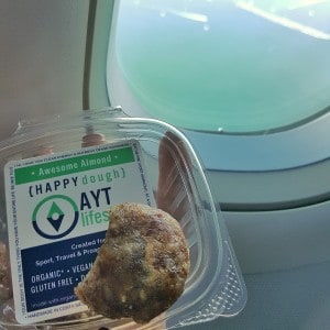 cookie on the plane