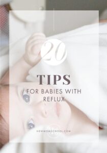 20 tips for babies with reflux