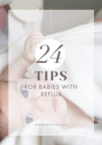 24 tips for babies with reflux