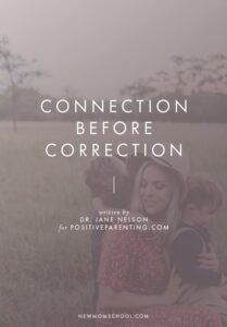Connection Before Correction