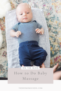 How to Do Baby Massage