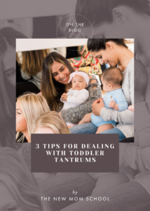 tips for dealing with toddler tantrums