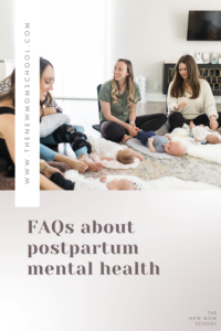 FAQs about postpartum mental health