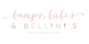 Bump<br />
s, Babies, & Bellini's Logo