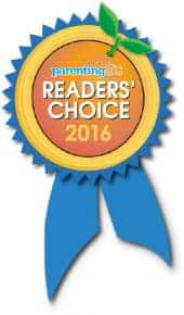 New Mom School Parenting OC Readers' Choice Award 2016.