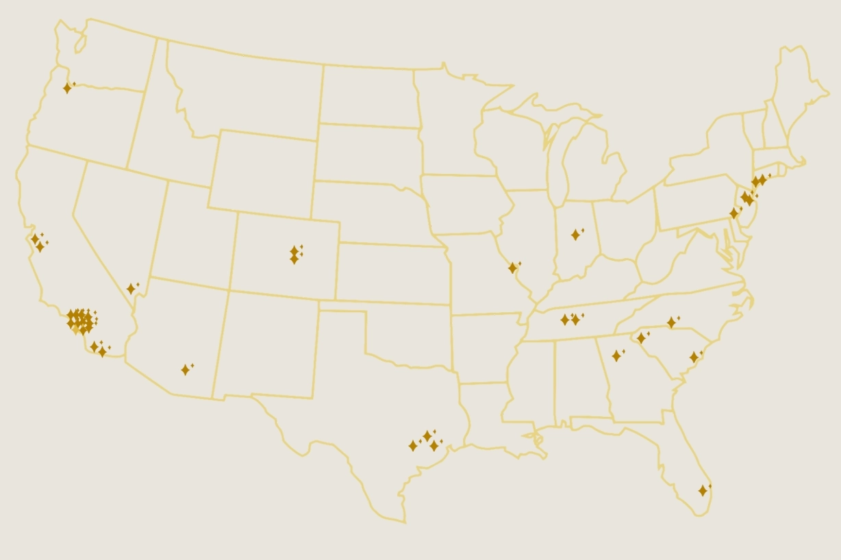 New Mom School's locations.