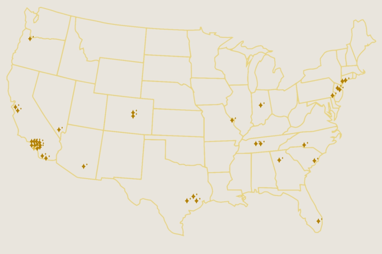 New Mom School's locations.